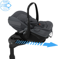 Maxi-Cosi Pebble Slide Pro Autostol - Moon Graphite