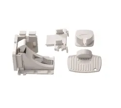 BabyDan Børnesikring - Magnetlås - Hvid