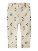 Lil' Atelier Nilo Nun Uld Slim Leggings - Turtledove