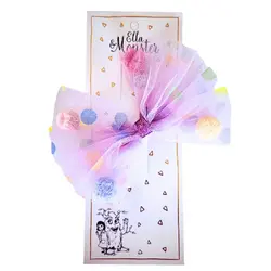 Hårclips Big Party Bow Purple