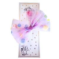 Hårclips Big Party Bow Purple