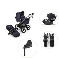 Bugaboo Fox 5 Renew Kombivogn Inkl. Cloud T Plus Autostol, Base Og Adapter - Deep Indigo/Black