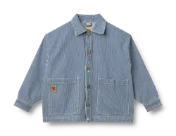Cole Skjortejakke - Denim Stripe - 104