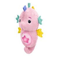 Sea Dreams Seahorse-Beroligende Bamse med Lyd Pink