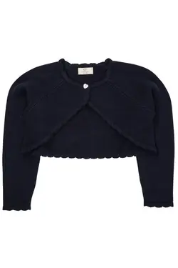BOLERO M. HJERTE KNAP - NAVY - NAVY / 80