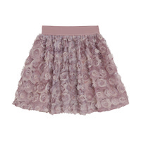 Nederdel m. Mesh blomster - 4200