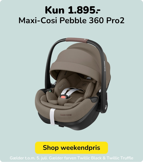 Skarp pris på Maxi-Cosi Pebble 360 Pro2 autostol