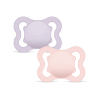 Air Silk 0-6m 2-pk V Pink