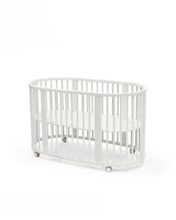 Sleepi inkl. madras, lagen og sengerand - Hvid