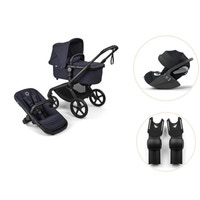 Bugaboo Fox 5 Renew Kombivogn Inkl. Cloud T Autostol Og Adapter - Deep Indigo/Black