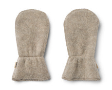 Wheat Jay Uld Fleece Luffer - Khaki Melange