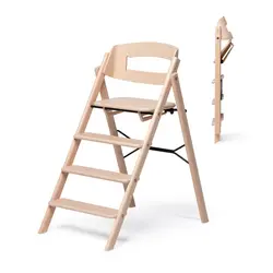 Kaos Klapp Højstol Foldbar - Bøg - Natur