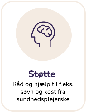 Online sundhedsplejerske hjælper med spørgsmål om søvn, amning, mad og barnets trivsel.