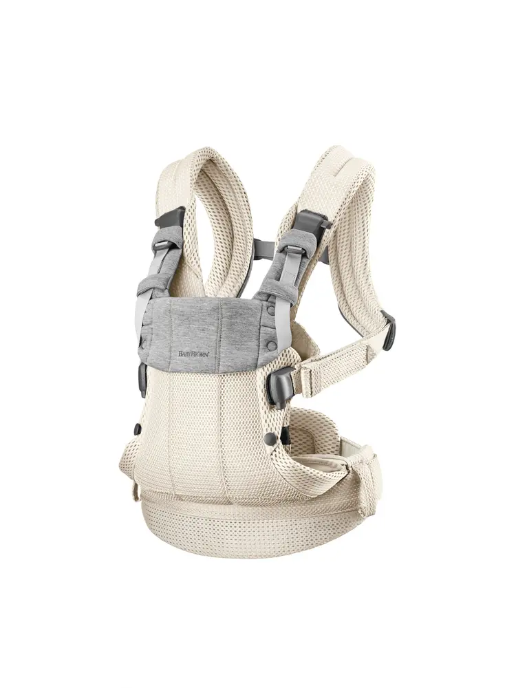 product-Bæresele Harmony - 3D-mesh, Cremefarvet