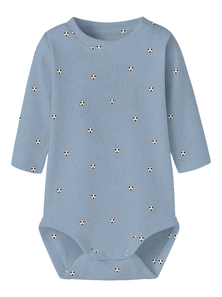 NAME IT Haball Langærmet Body Ashley blue 80