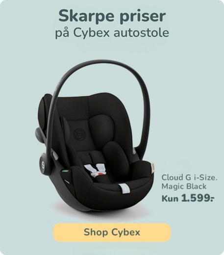 Skarpe priser på Cybex autostole