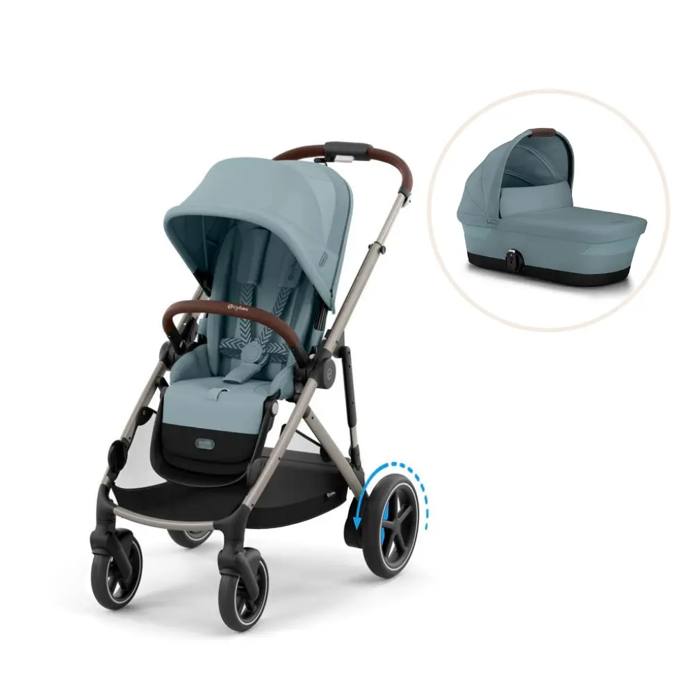 product-E-Gazelle S inkl. liggedel - Stormy blue