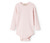 Body med lange ærmer - Rosa