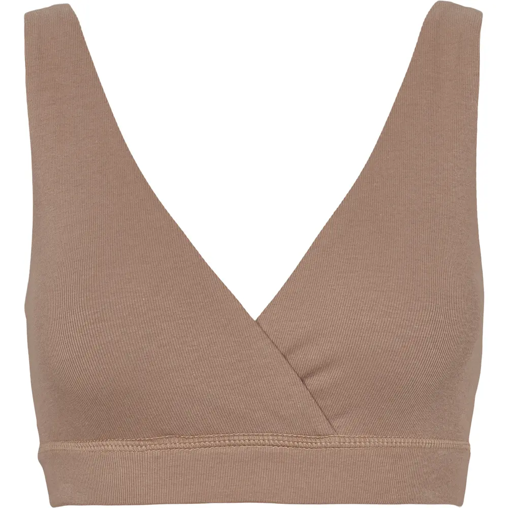Trekant amme top/BH - Walnut - L