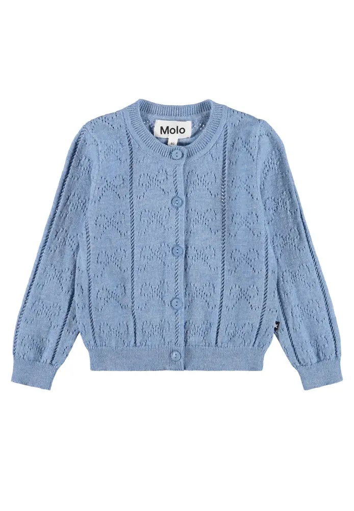 Molo Gertrud Cardigan - Topaz Blue - 62