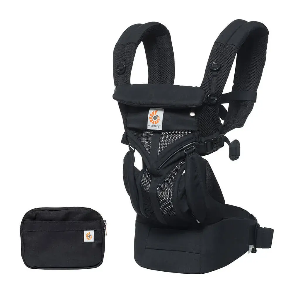 product-Bæresele, Omni Classic Mesh, Onyx black