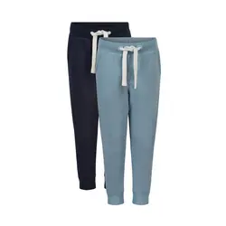 Minymo Sweatpants - 2-pak - Ashley Blue/Navy