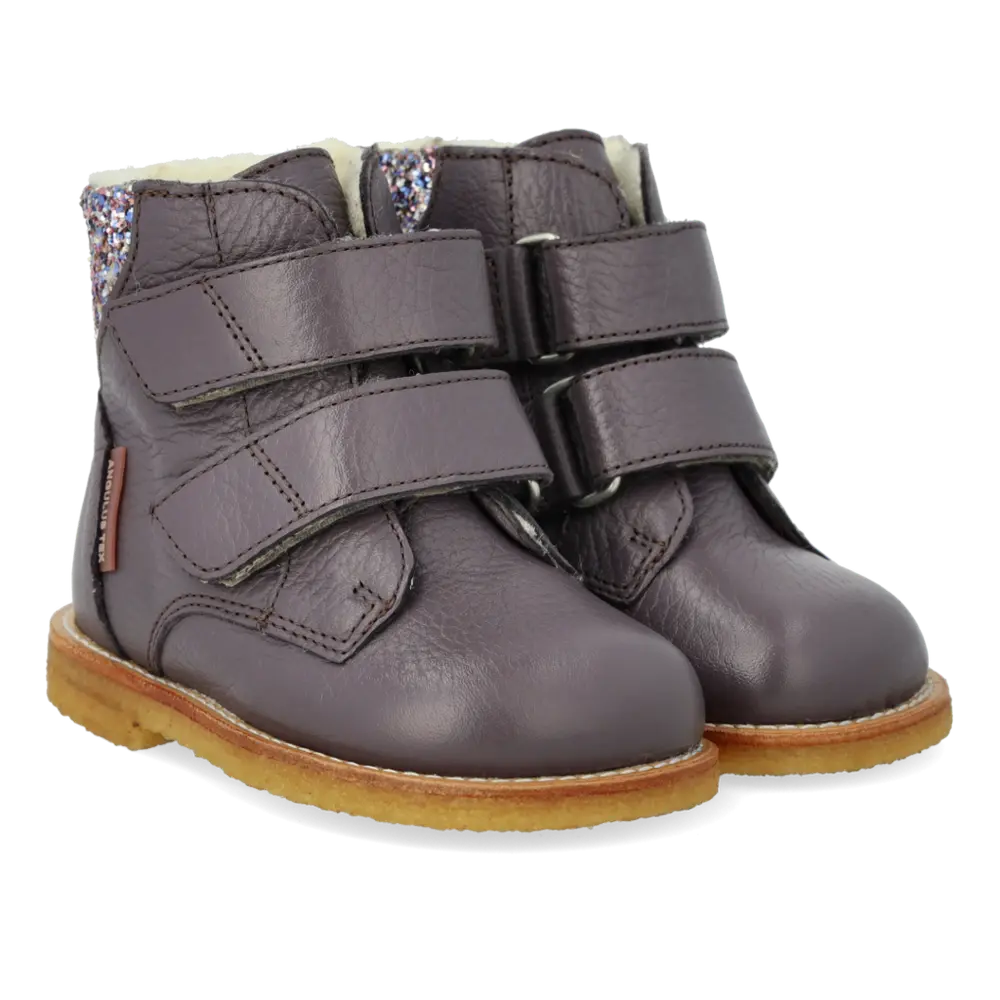 Begynder TEX-støvle med glitter og velcro - 4314 - 23
