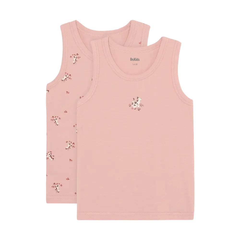 Undertrøje - 2 pak - Misty Rose - 100