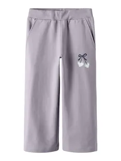 Name It Sweatpants - Wide - NmfBasalt - Lavender Gray