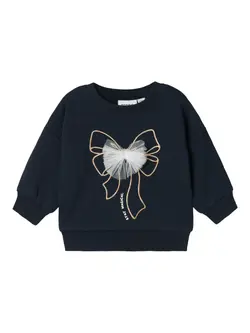 Raxa langærmet sweat - DARK SAPPHIRE - 56