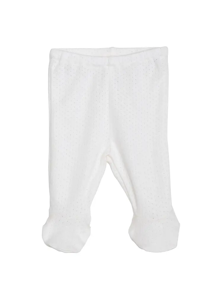 Bukser m. Fod - Off white - 44