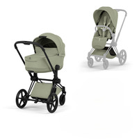 Cybex Priam Kombivogn - Style - Sage Green/Matt Black