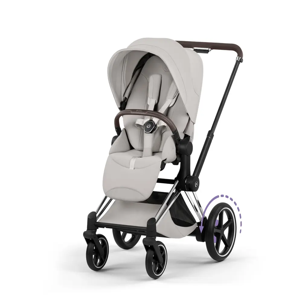 Cybex e-Priam Klapvogn Style City Grey/Chrome Brown