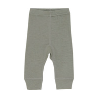 Uld leggings - solid - Forest Fog Melange