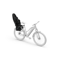 Thule Yepp 2 Maxi Cykelstol - Bagmonteret - Black
