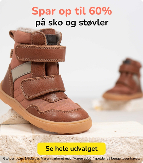 Spar op til 60% på sko og støvler til børn, hos BabySam