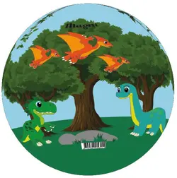 Magni | Bold med dino, str. 4