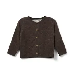 Sofie Schnoor Cardigan - Strik - Uld - Cisse - Brown Fudge