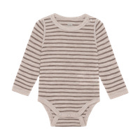 BeKids Langærmet Uld Body - Mocha Meringue