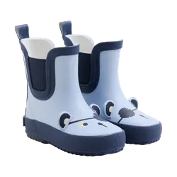 CeLaVi Gummistøvler - Kort - Pirate Face 3D - Blue Fog