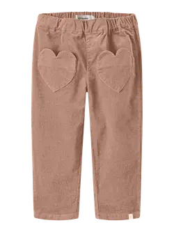 Lil Atelier Bukser - Fløjl - Loose - NmfSomba - Roebuck