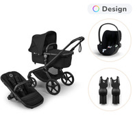 Bugaboo Fox 5 Renew Kombivogn Inkl. Cloud T Autostol Og Adapter - Heritage Black/Black
