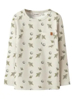 Lil' Atelier Bluse - NmmLayo - Turtledove/Space