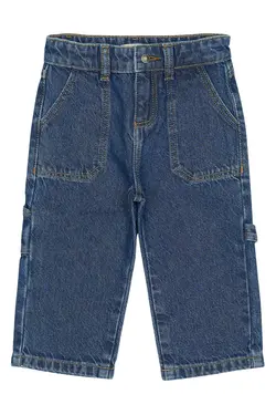 Parker Worker Jeans - BLUE DENIM - 110