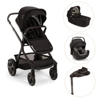 Nuna Demi Next Kombivogn Inkl. Arra Flex V2 Autostol Og Curve Base - Caviar
