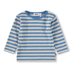 Elvo T-shirt - Blue Sand Stripe - 98
