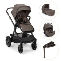 Nuna Demi Next Kombivogn Inkl. Arra Flex V2 Autostol Og Curve Base - Chestnut