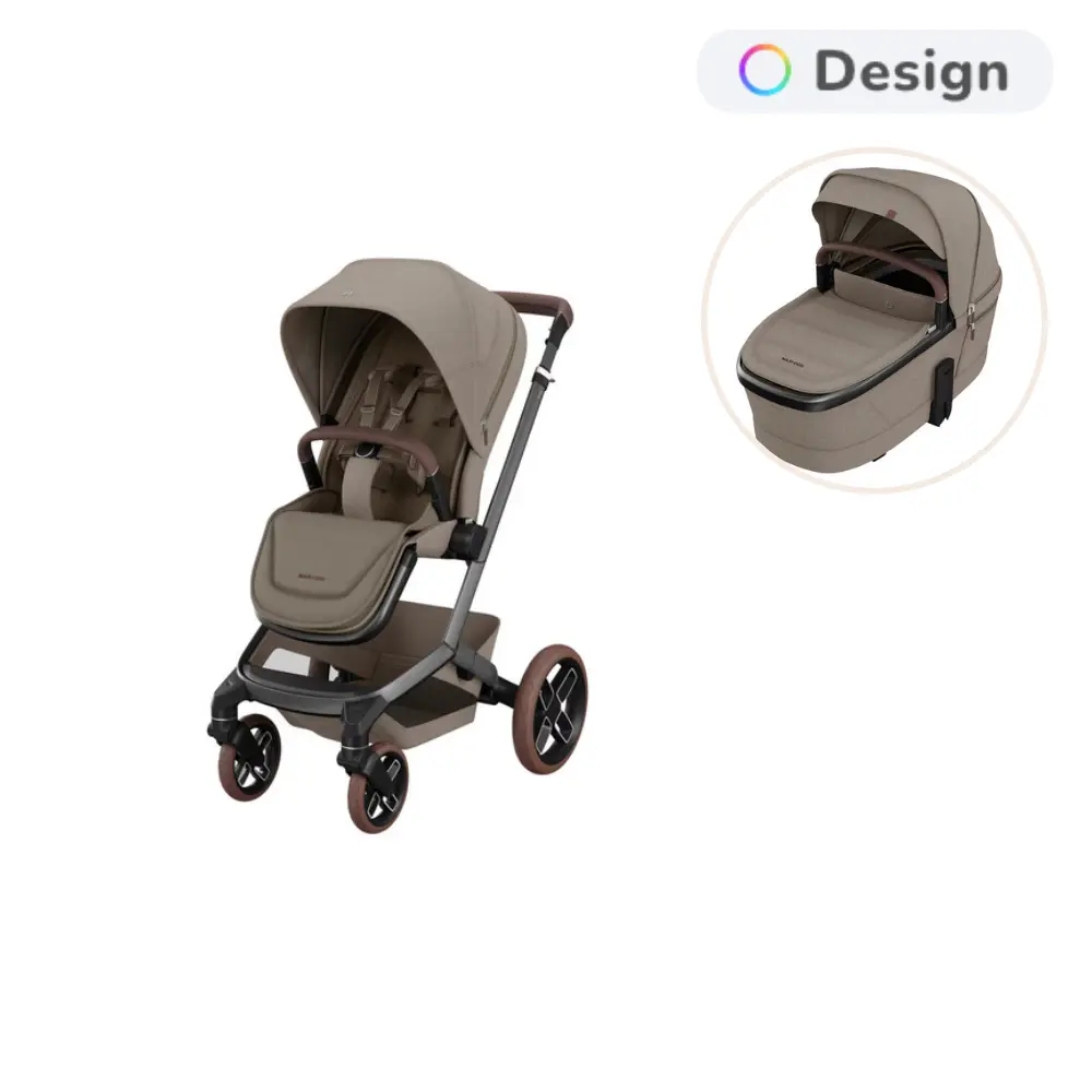 Maxi-Cosi Fame Kombivogn - Twillic Truffle