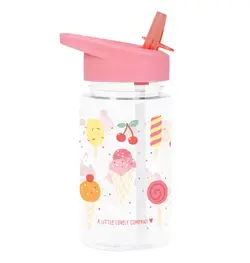 A Little Lovely Company Drikkedunk m. Sugerør - 450 ml - Icecrea