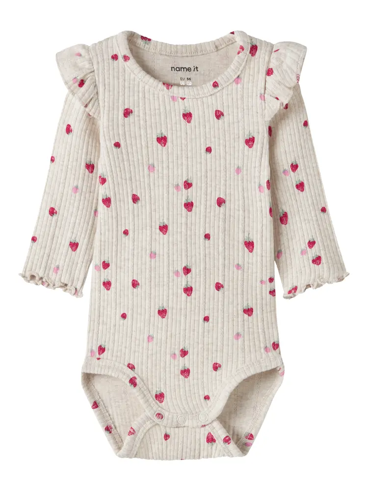 Name It Jelly Langærmet Body Peyote Melange 50
